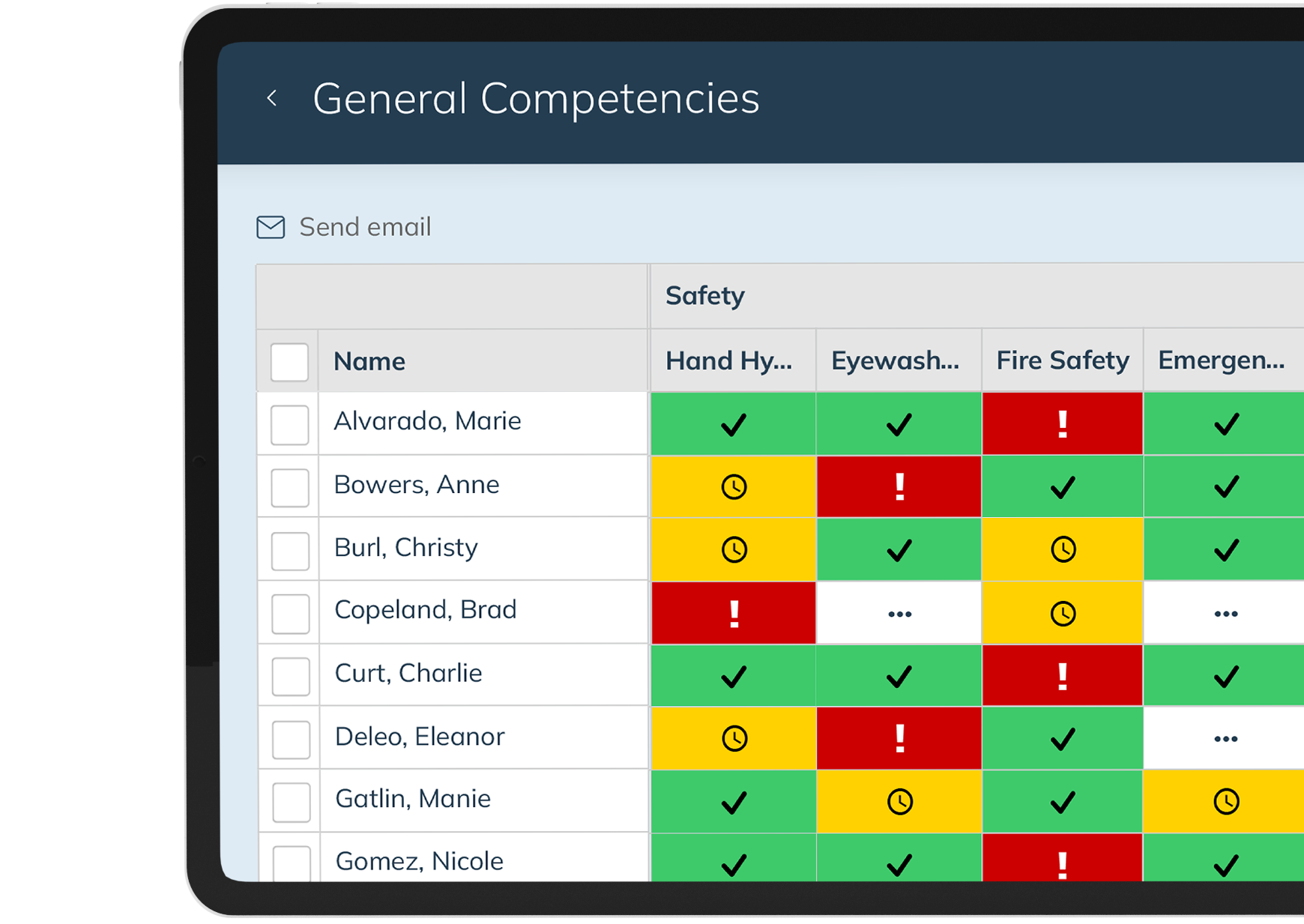 Static Grid - Horizontal Tablet Zoomed